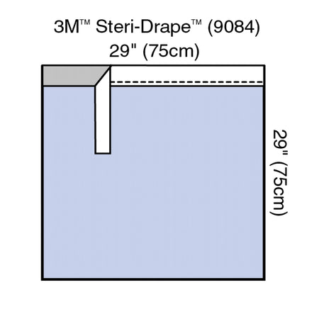 3M 9084 Steri-Drape Sterile Towel Drape, 29 x 29 Inch