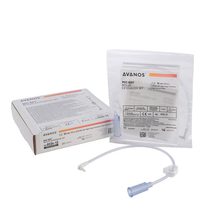 Avanos Medical Sales LLC 0124-12 MIC-Key Bolus Enteral Feeding Extension Tube Set