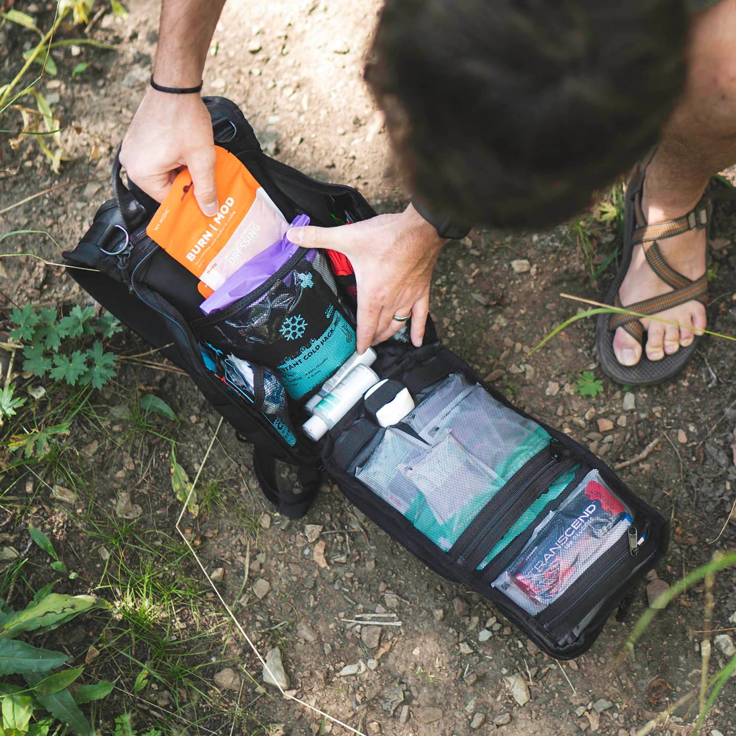 RECON Pro First Aid Kit, Black