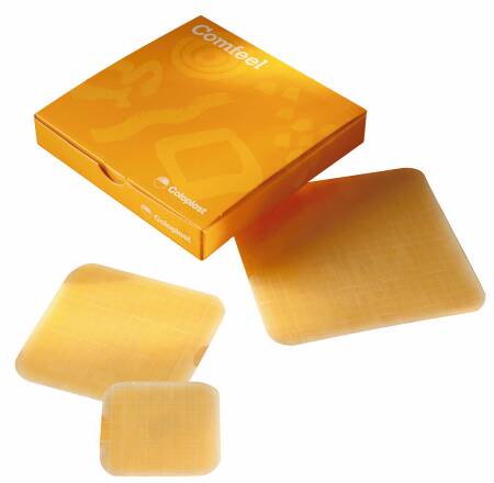 Coloplast 3423 Biatain Hydrocolloid Adhesive with Border Foam Dressing, 7 x 7 Inch