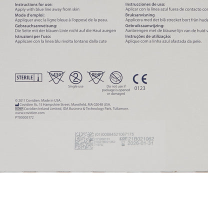 Dermacea™ Sterile Abdominal Pad, 7-1/2 x 8 Inch