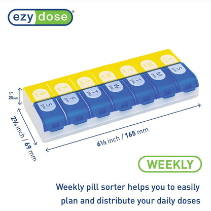 EZY Dose® 7-Day Pill Organizer, Extra Large