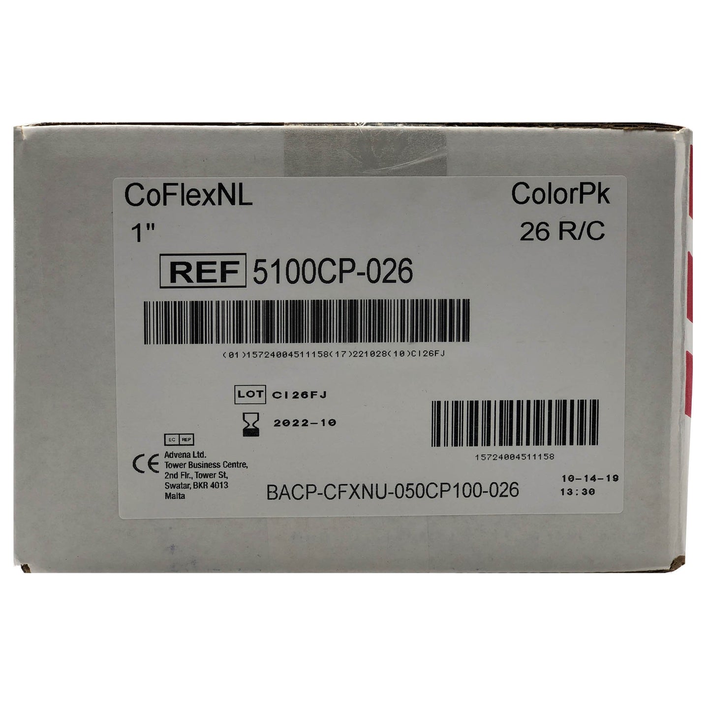 CoFlex® NL Self-adherent Closure Cohesive Bandage, 1 Inch x 5 Yard