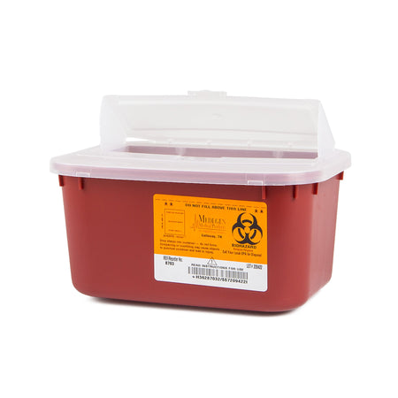 Medegen 8703 Sharps Multi-purpose Sharps Container, 5 x 10 x 7 Inch