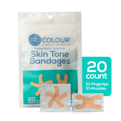 TruColour® Beige Adhesive Strip, Knuckle / Fingertip