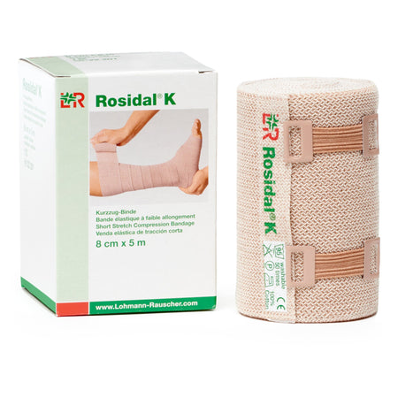 Lohmann & Rauscher 90686 Rosidal K Compression Bandage, 8 Centimeter x 5 Meter