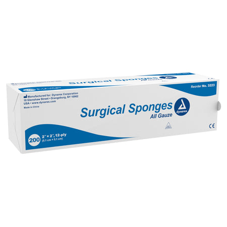 dynarex Gauze Sponge, 2 x 2 Inch, 12-Ply by Dynarex product image