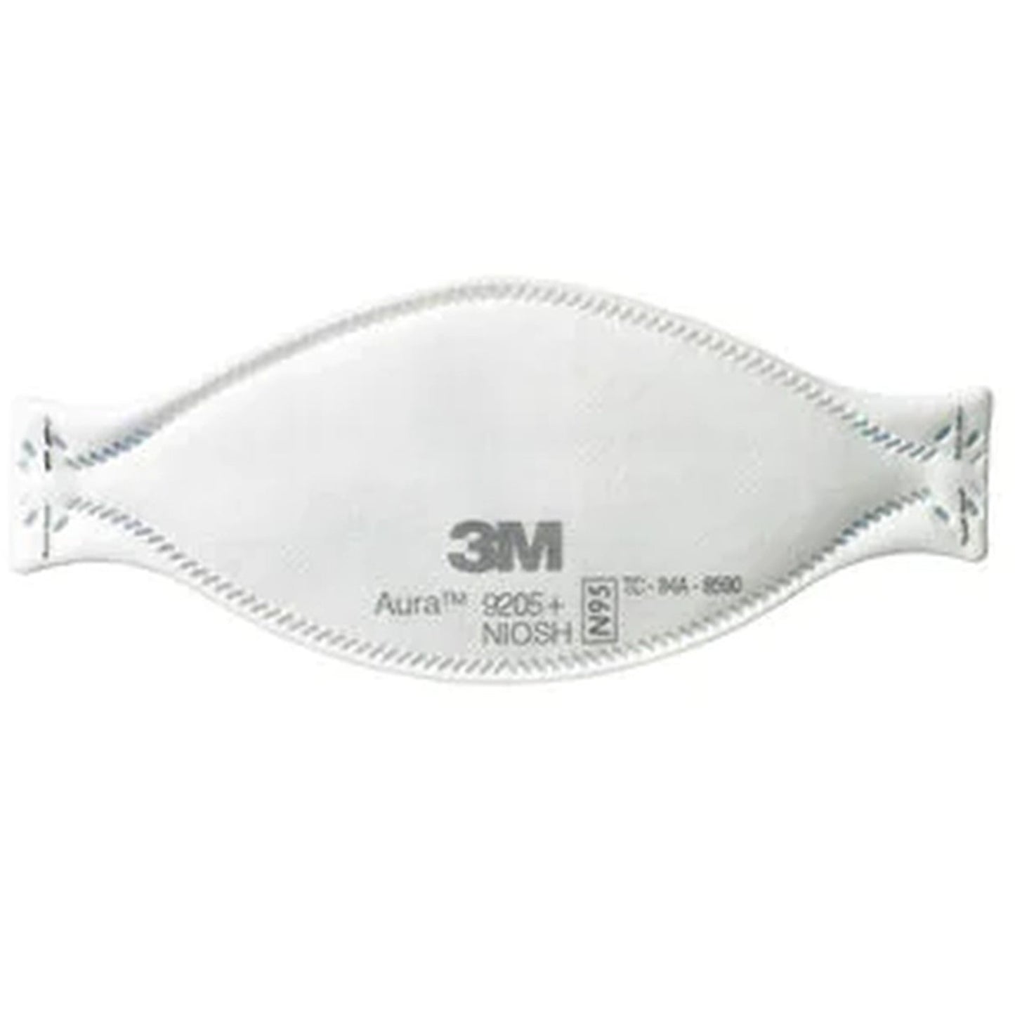 Particulate Respirator Mask 3M™ Aura™ Industrial N95 Not Rated Elastic Strap One Size Fits Most