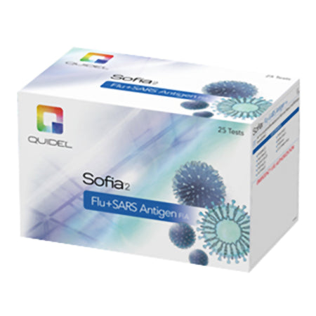 Quidel 20377 Sofia 2 Flu + SARS Antigen for use w/ 2 Fluorescent Immunoassay Analyzer