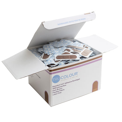 TruColour® Dark Brown Adhesive Strip, 1 x 3 Inch