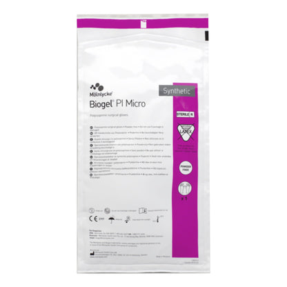 Biogel 48565 PI Micro Polyisoprene Surgical Glove, Size 6.5, Straw, Chemo Approved Molnlycke 48565