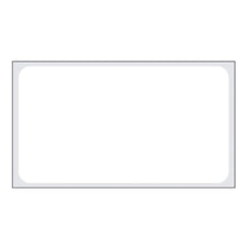 Blank Label Barkley® Thermal Paper White 1-1/4 X 2-1/4 Inch