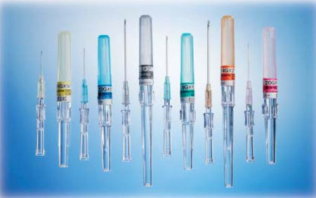 Peripheral IV Catheter Safelet™ 22 Gauge 1-1/4 Inch ETFE Straight Hub Non Blood Control Non-Safety