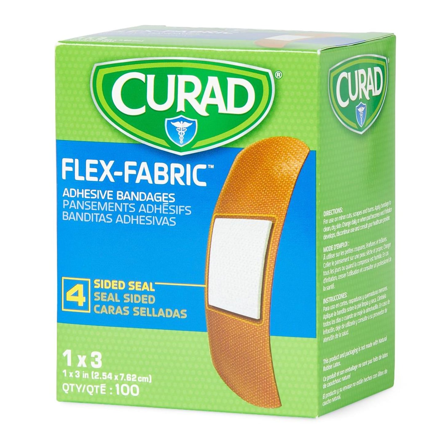 Comfort Cloth Tan Adhesive Strip, 1 x 3 Inch by Medline product image - view 4
