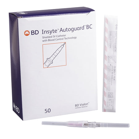 BD 382534 Insyte Autoguard BC Peripheral IV Catheter