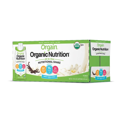 Orgain® Organic Nutrition™ Vanilla Nutritional Shake, 11-ounce carton