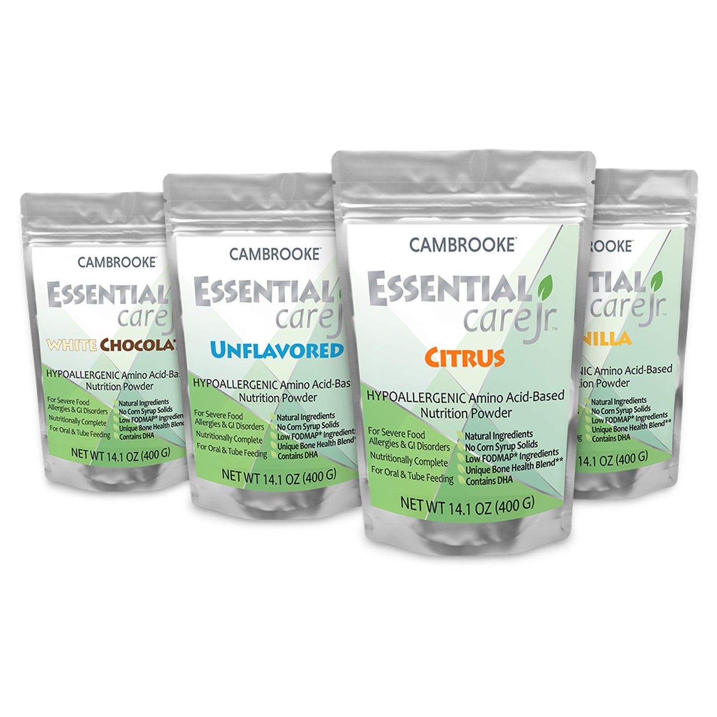 Essential Care Jr™ Amino Acid–Based Nutrition Powder, 14.1-ounce pouch