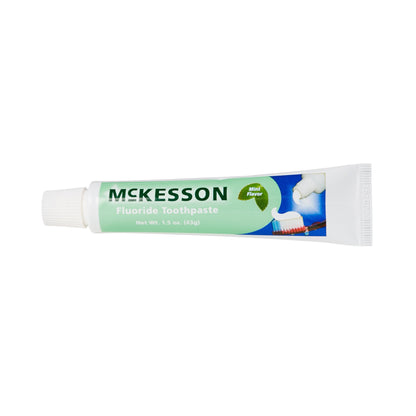 McKesson Toothpaste, Mint Flavor, Tube, 1.5 oz