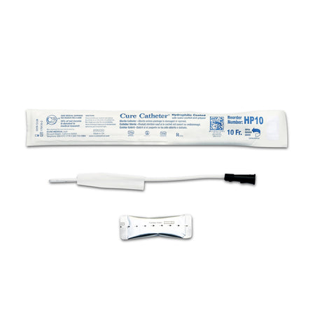 ConvaTec HP10 Cure Catheter Urethral Catheter, 10 Fr., Unisex, Straight