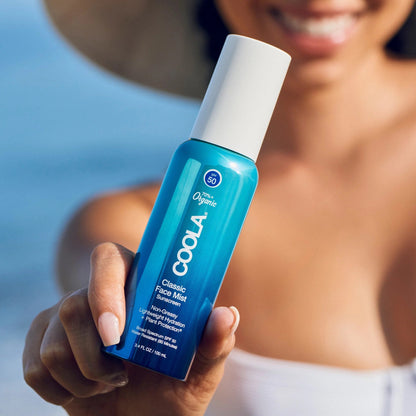 Sunscreen COOLA® Classic Face Mist SPF 50 Mist 3.4 oz. Aerosol Can