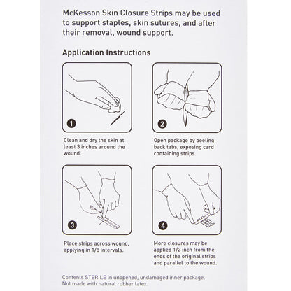 McKesson Skin Closure Reinforced Strip