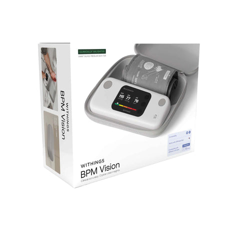 Withings Inc WPM07-08-ALL-INT Digital Blood Pressure Monitor Smarthealth Adult Cuff 20 to 40 cm Desk Model
