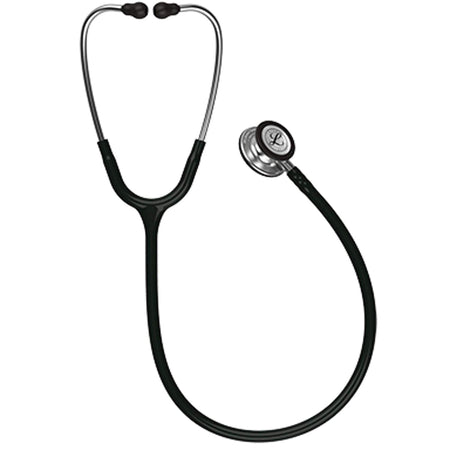 3M 5620 Littmann Classic III Monitoring Stethoscope, Black, 27 Inch, Single LumenTube
