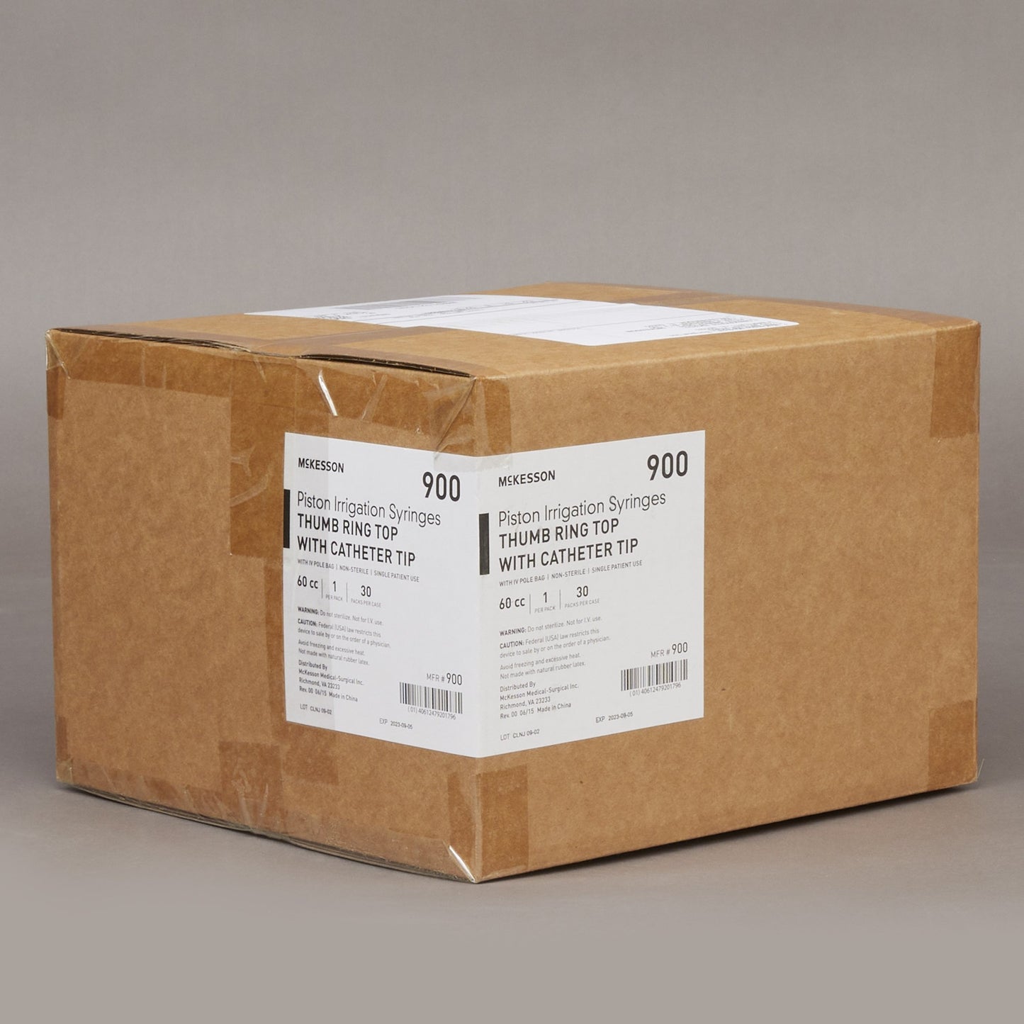 McKesson Enteral Feeding / Irrigation Syringe, 60 mL