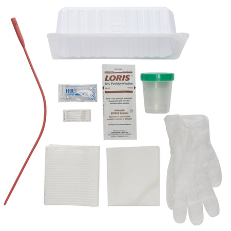 McKesson 16-232 Intermittent Catheter Tray, 1000 cc, Rubber