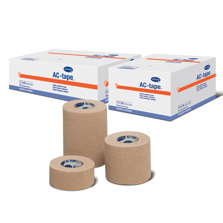 Hartmann 64300000 AC-tape Cotton Elastic Tape, 3 Inch x 5 Yard, Tan