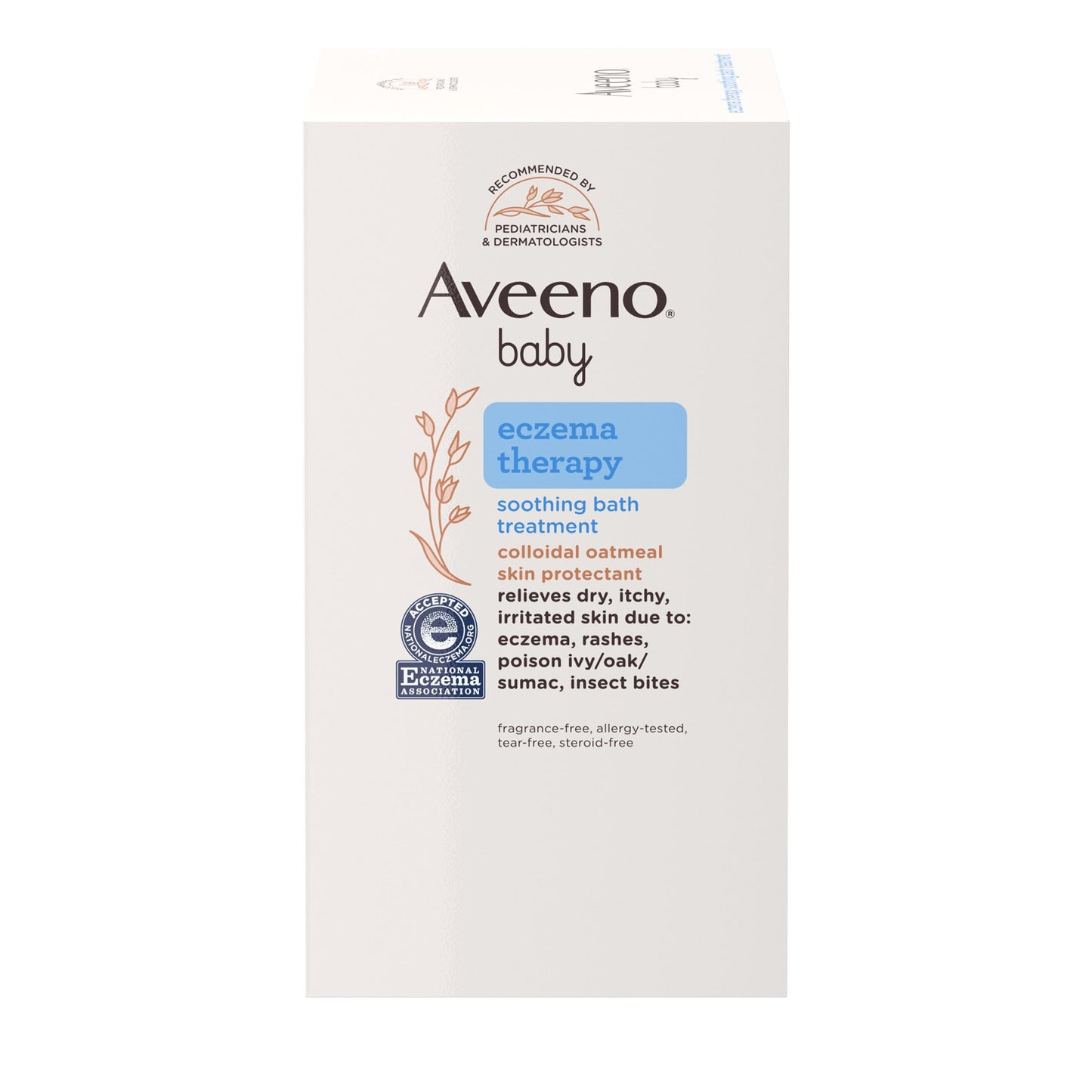Bath Additive Aveeno® Baby Eczema Therapy 3.75 oz. Individual Packet Unscented Powder