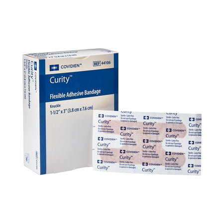 Cardinal 44106 Curity Adhesive Strip, 1½ x 3 Inch