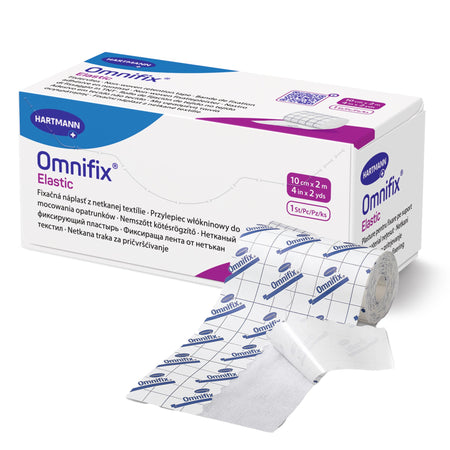 Hartmann 900601 Omnifix Nonwoven Dressing Retention Tape, 4 Inch x 2 Yard, White