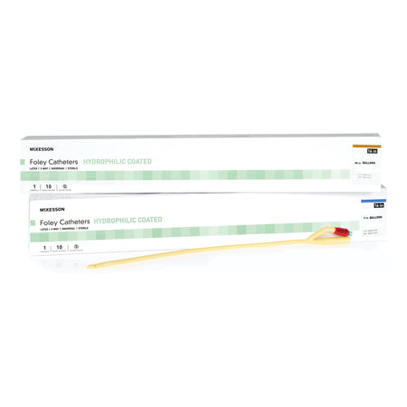 McKesson 16-LFOL520 Foley Catheter, 20 Fr., 16 Inch, Standard Tip