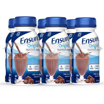 Ensure® Original Nutrition Shake, Chocolate, 8-ounce bottle