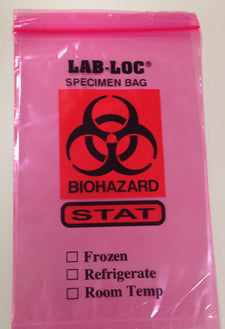 Seal-N-Rip® Specimen Transport Bag with Document Pouch