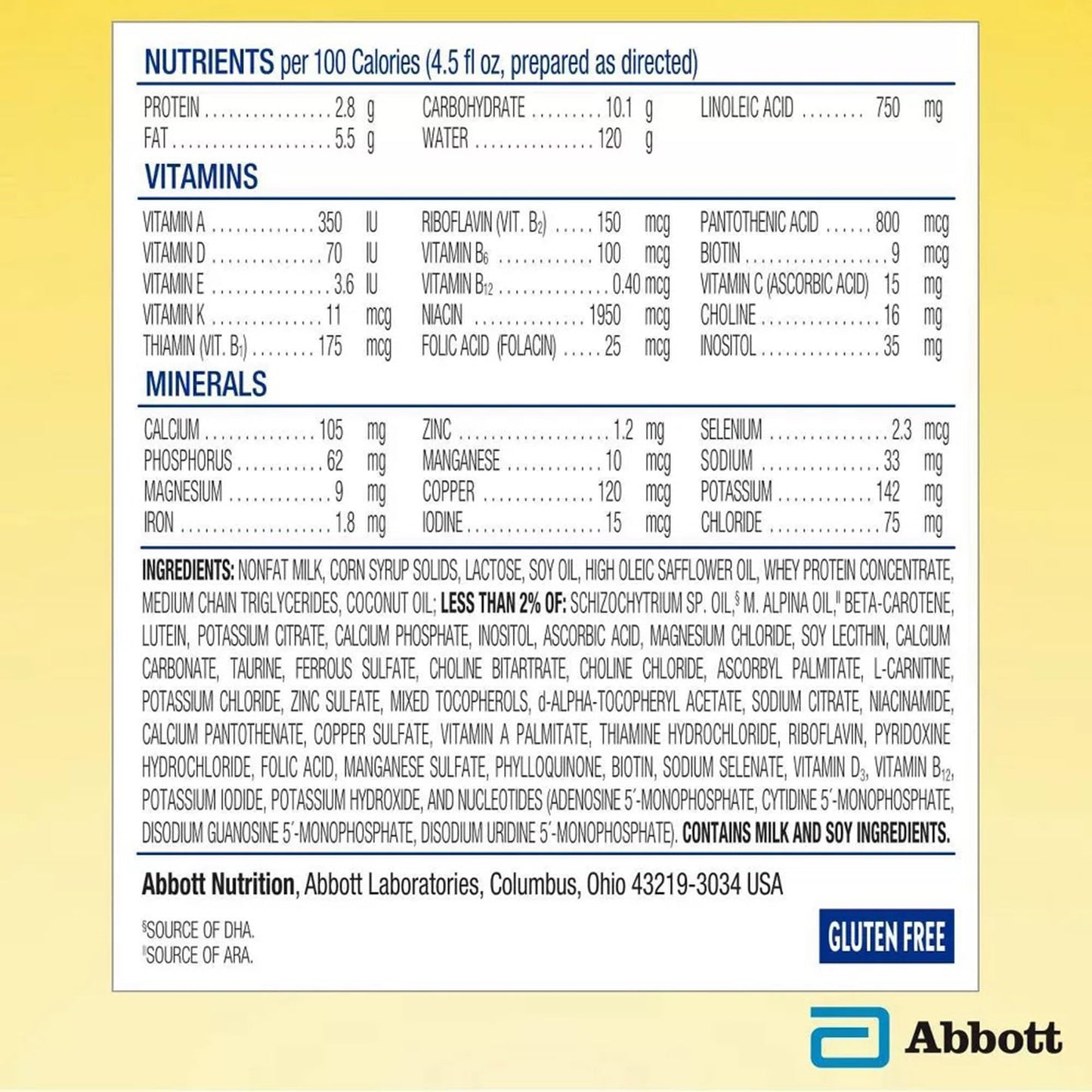 Infant Formula Similac® NeoSure® Unflavored 22.8 oz. Can Powder Premature