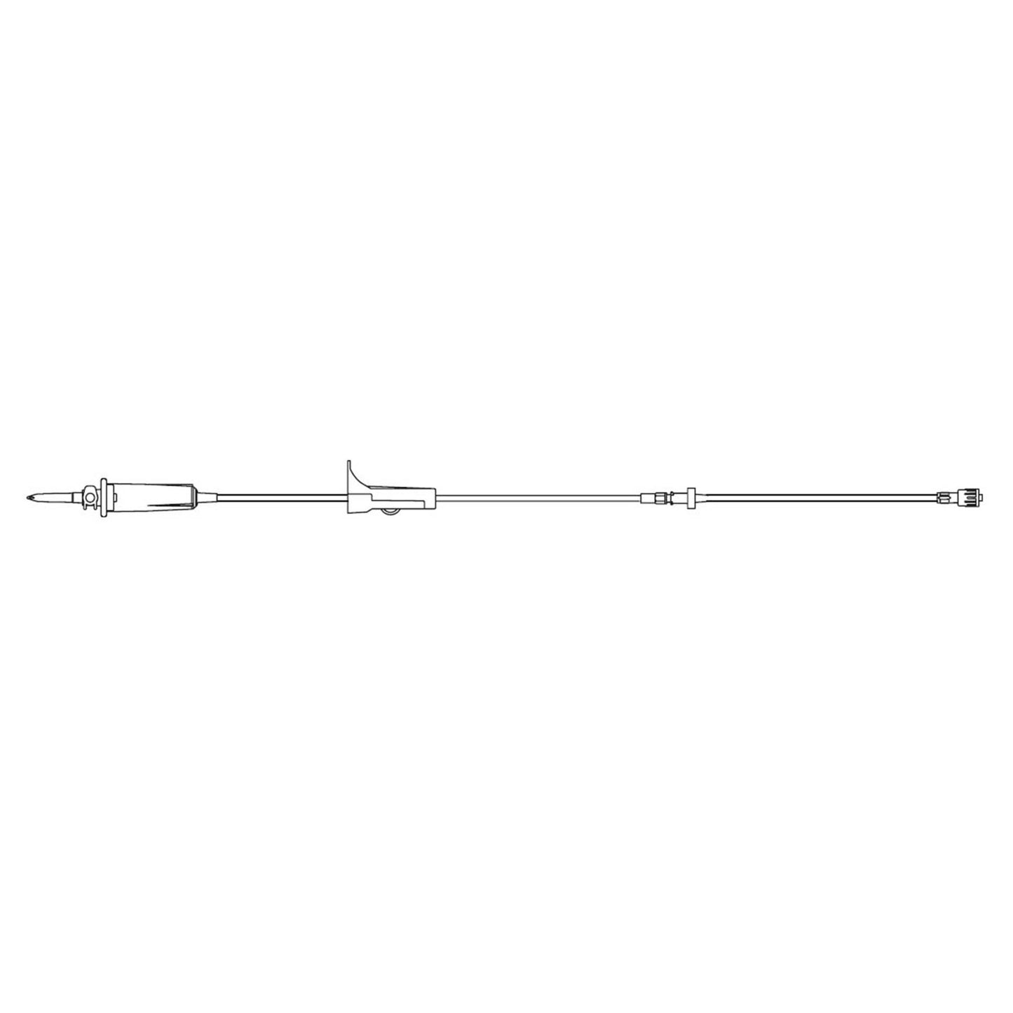 Vista® Administration Set, 102 Inch