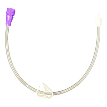 Vesco Medical VED-1002 Bolus Enteral Feeding Extension Tube Set Vesco 12 Inch, Straight