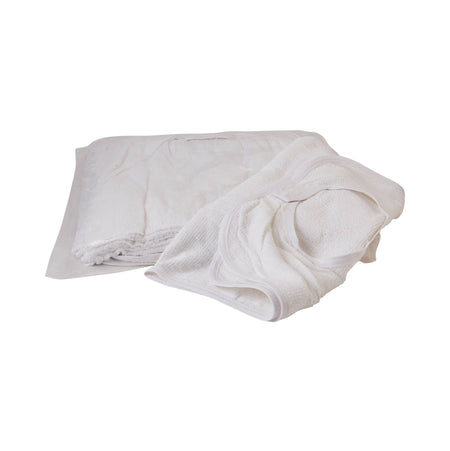 Beck's Classic TB1834 Terry Adult Bib, White