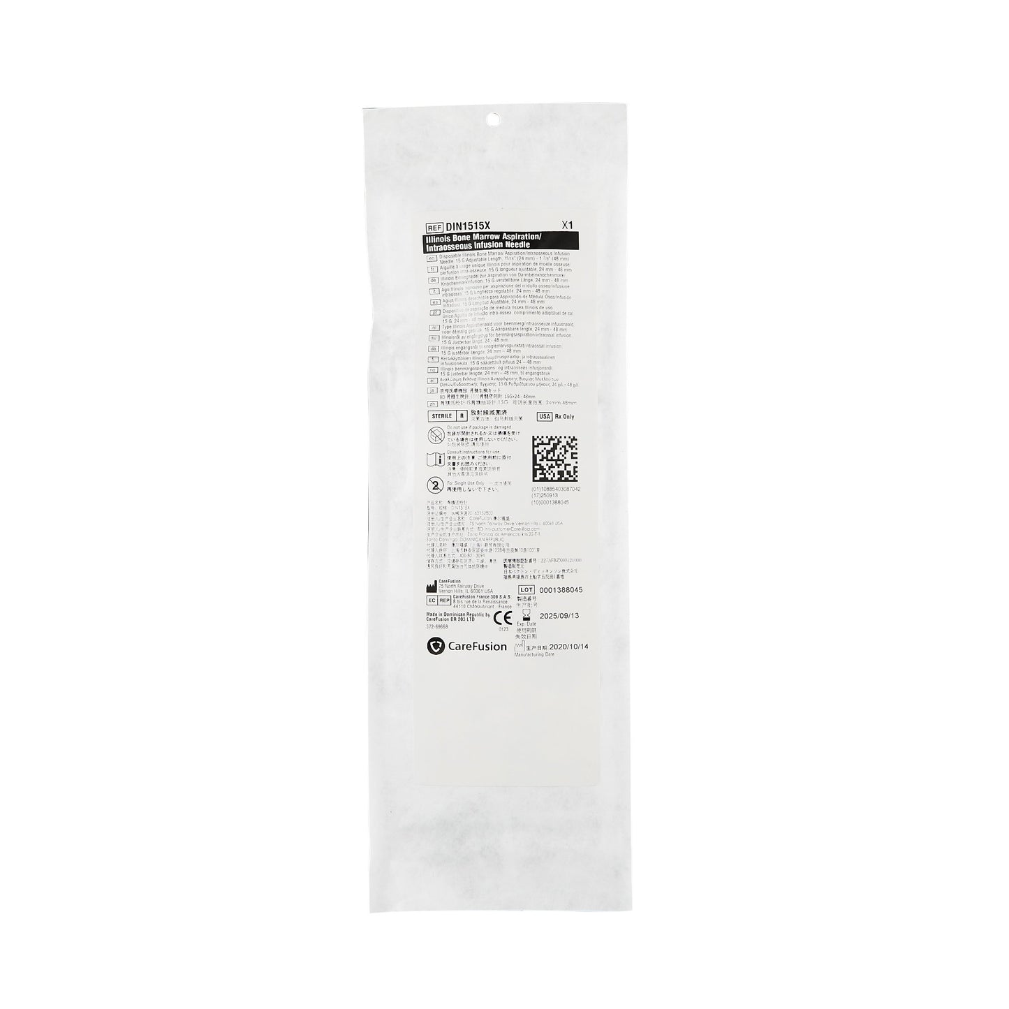 Intraosseous Infusion Needle 15 Gauge 4.7 cm