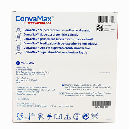 ConvaMax™ Superabsorber Super Absorbent Dressing, 8 x 8 Inch
