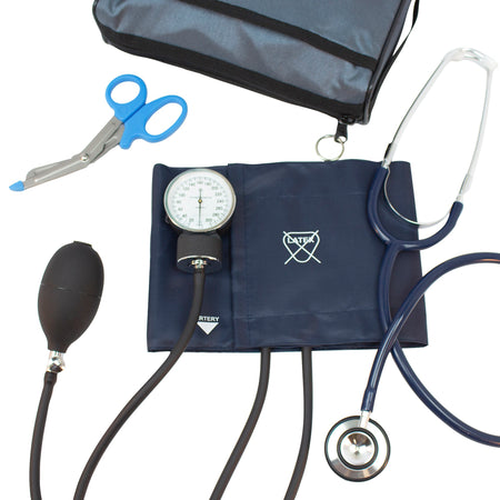 American Diagnostic Corp 776-670-11ANFE Pro's Combo II DH Pocket Aneroid/Scope Kit