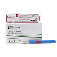 McKesson Prevent® MX Safety Scalpel, Size 10