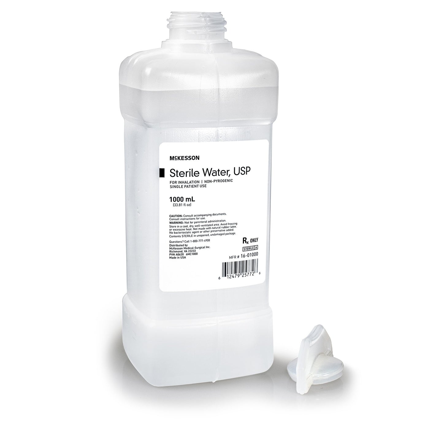 McKesson Respiratory Therapy Solution, 1,000 mL