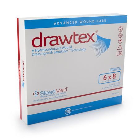 Urgo Medical 303 Drawtex Non-Adherent Dressing, 6 x 8 Inch