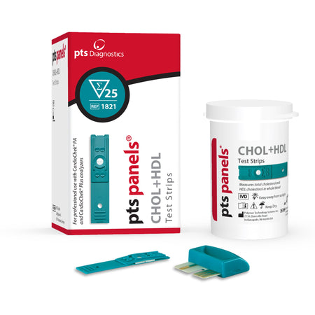 PTS Diagnostics 1821 Panels General Chemistry Reagent for use with CardioChek PA Analyzer, HDL