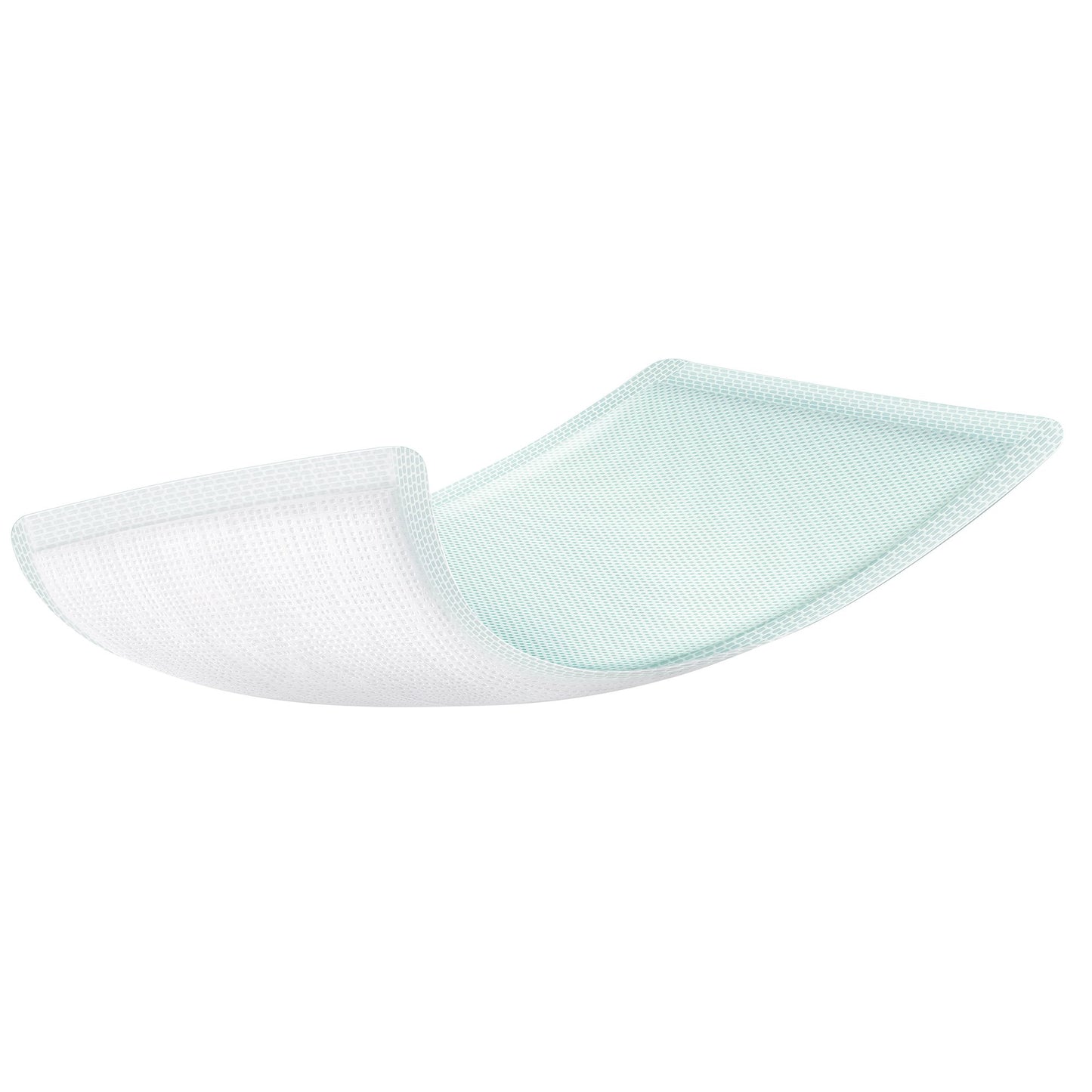 Zetuvit® Plus Silicone Super Absorbent Dressing, 8 x 10 Inch