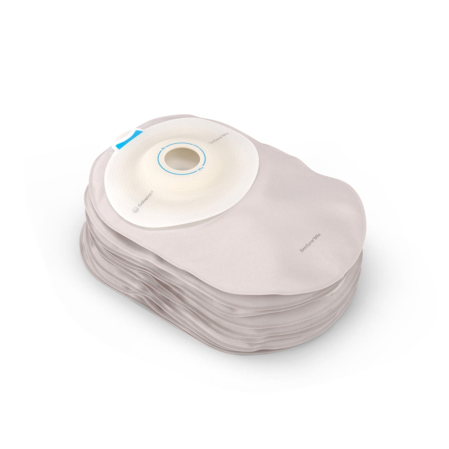 SenSura® Mio Convex Deep 1-Piece Closed End Opaque Ostomy Pouch, 25mm Stoma