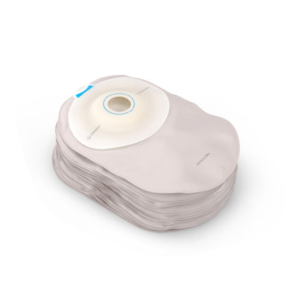 SenSura® Mio Convex Deep 1-Piece Closed End Opaque Ostomy Pouch, 25mm Stoma
